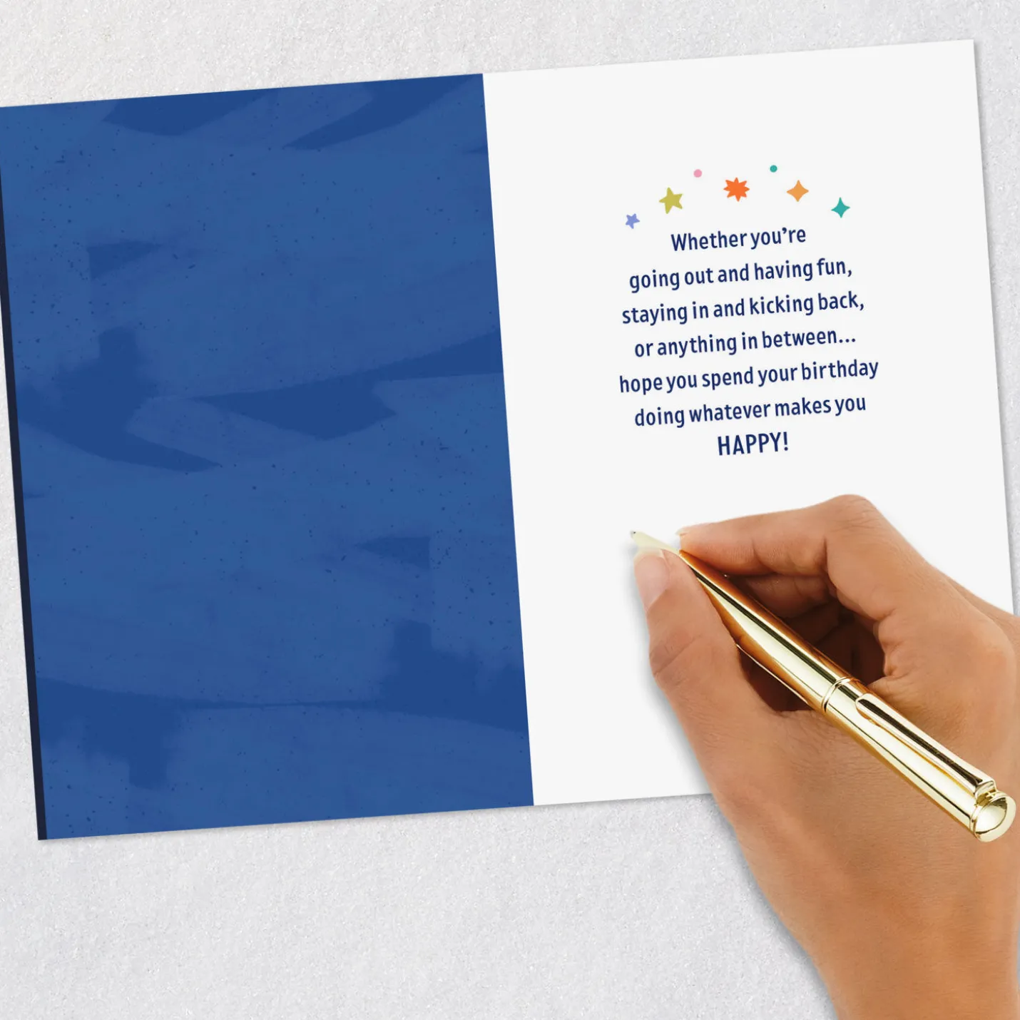 Whatever Makes You Happy 21st Birthday Card