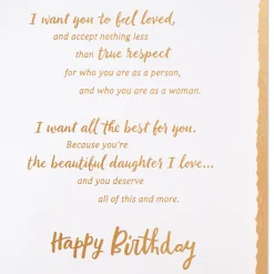 What I Wish for You Birthday Card for Daughter