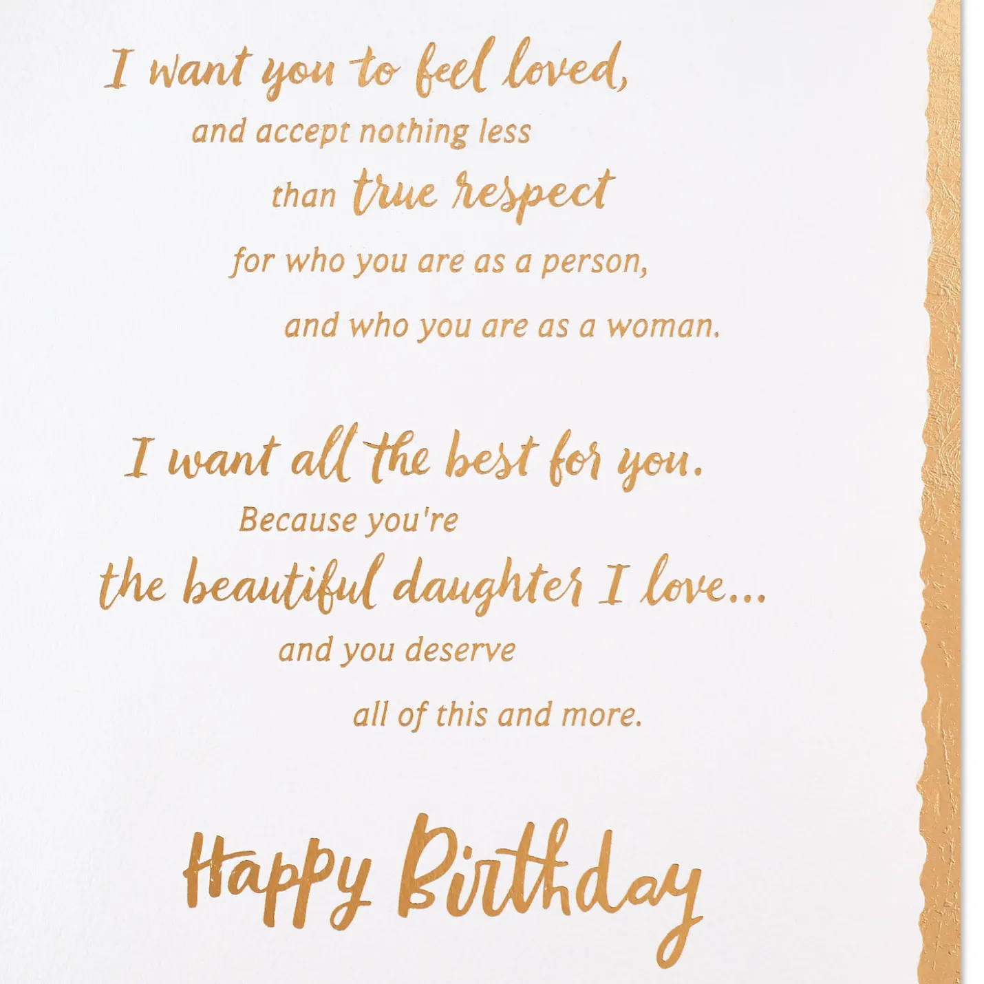 What I Wish for You Birthday Card for Daughter
