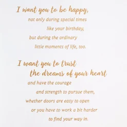 What I Wish for You Birthday Card for Daughter
