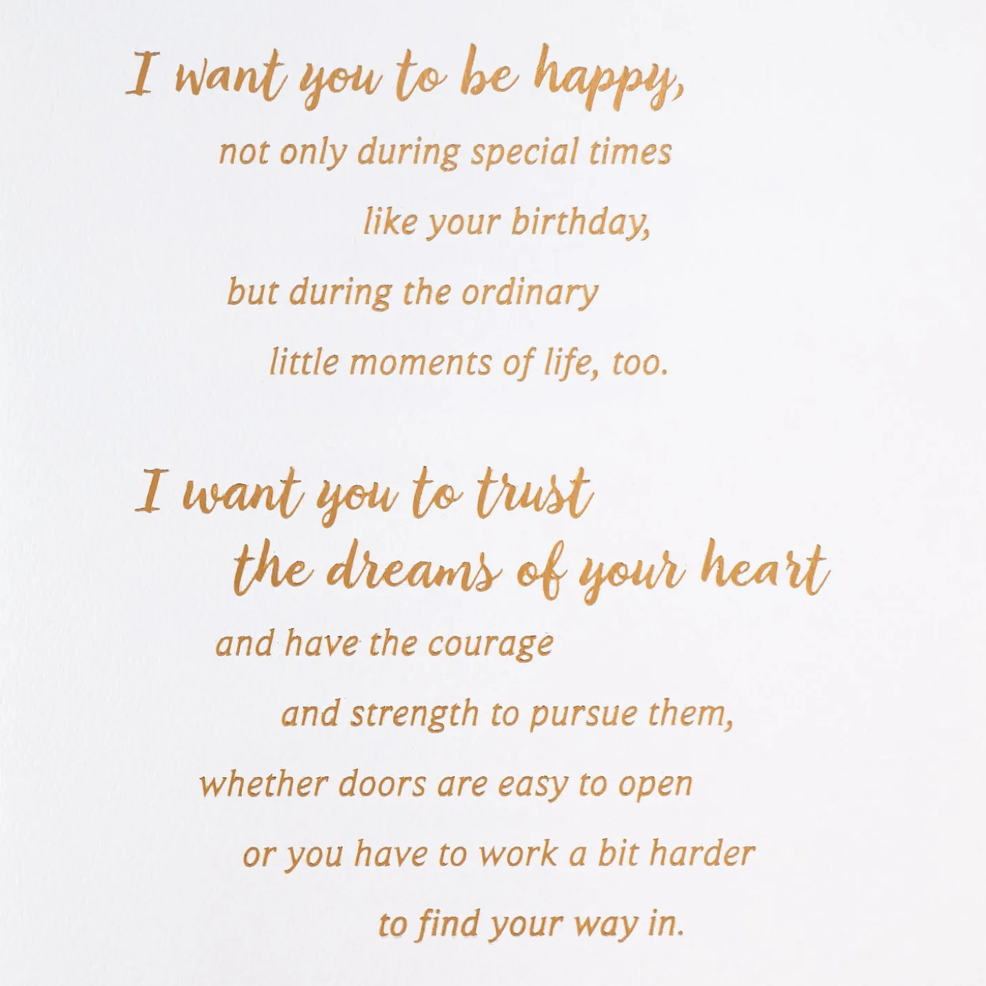 What I Wish for You Birthday Card for Daughter