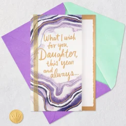 What I Wish for You Birthday Card for Daughter