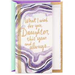 What I Wish for You Birthday Card for Daughter