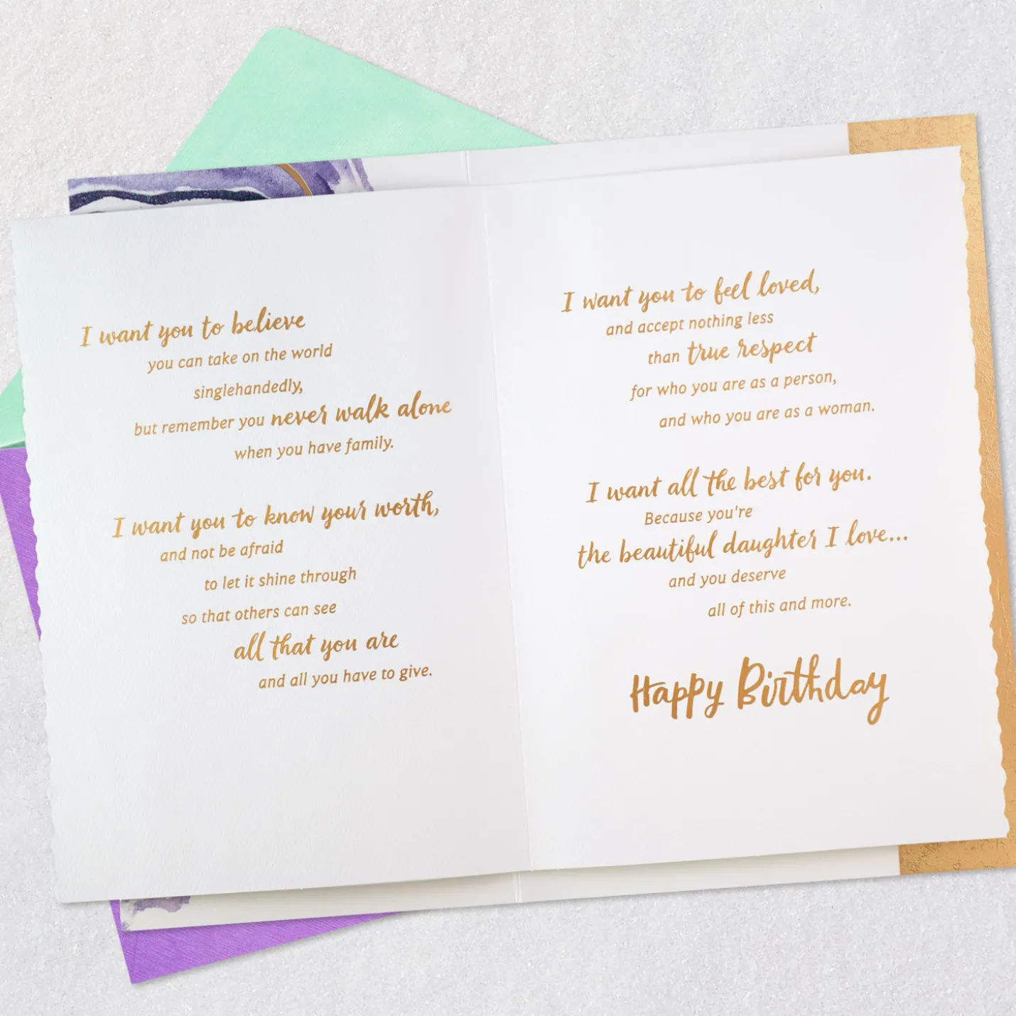 What I Wish for You Birthday Card for Daughter
