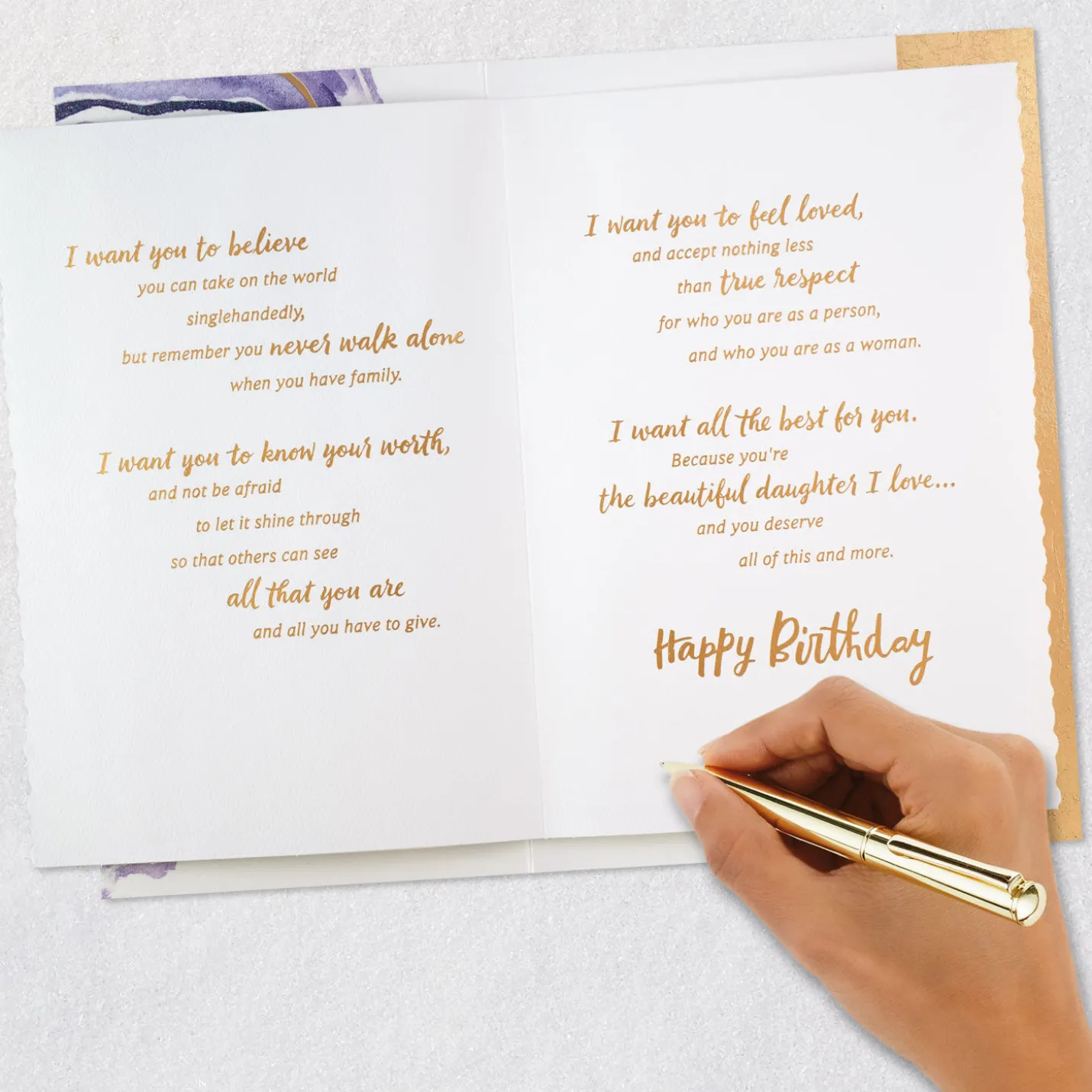 What I Wish for You Birthday Card for Daughter