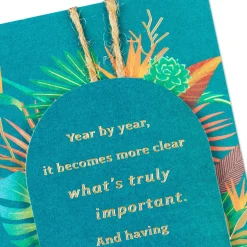 What's Truly Important Is You Birthday Card for Parent