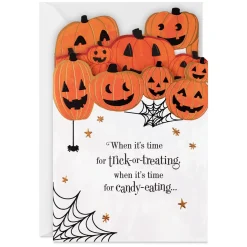 When It's Trick-or-Treating Halloween Thinking of You Card