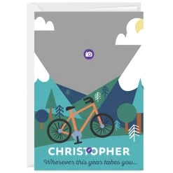 Wherever the Year Takes You Custom Birthday Card