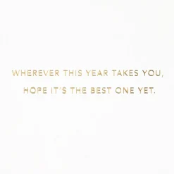 Wherever This Year Takes You Birthday Card