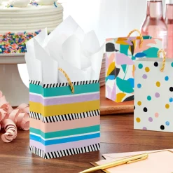 4.6" Whimsical Patterns 3-Pack Gift Card Holder Mini Bags