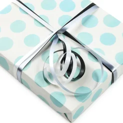 White/Matte Silver/Metallic Black 3-Pack Curling Ribbon, 90' total