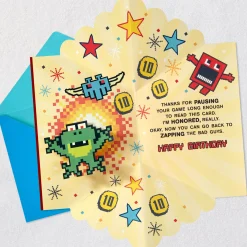 Whole New Level Funny Pop-Up 10th Birthday Card