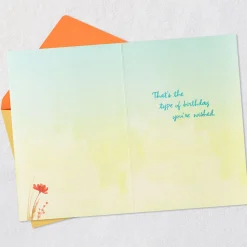 Wild, Happy and Free Birthday Card
