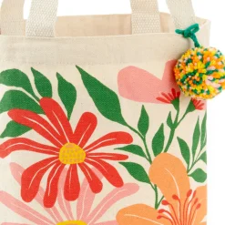 10.5" Wildflowers Square Fabric Gift Bag