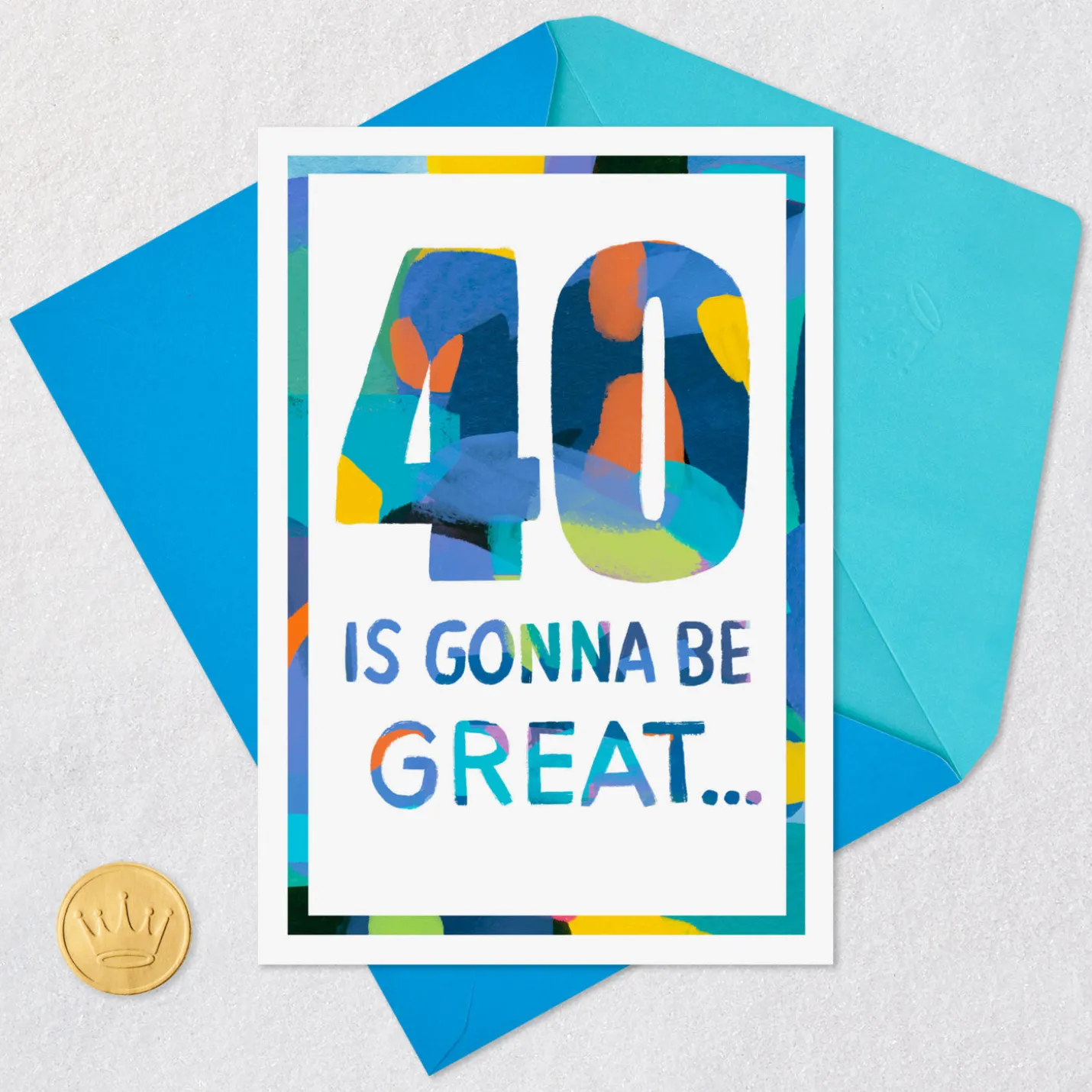 40 Will Be Great Birthday Card