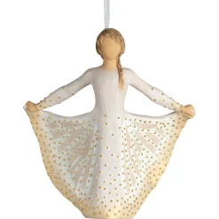 Willow Tree Butterfly Ornament, 4.75"