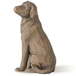 Willow Tree® Love My Dog Figurine, Brown