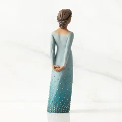 Willow Tree Radiance Woman Figurine—Brown Skin Tone, 7.5"