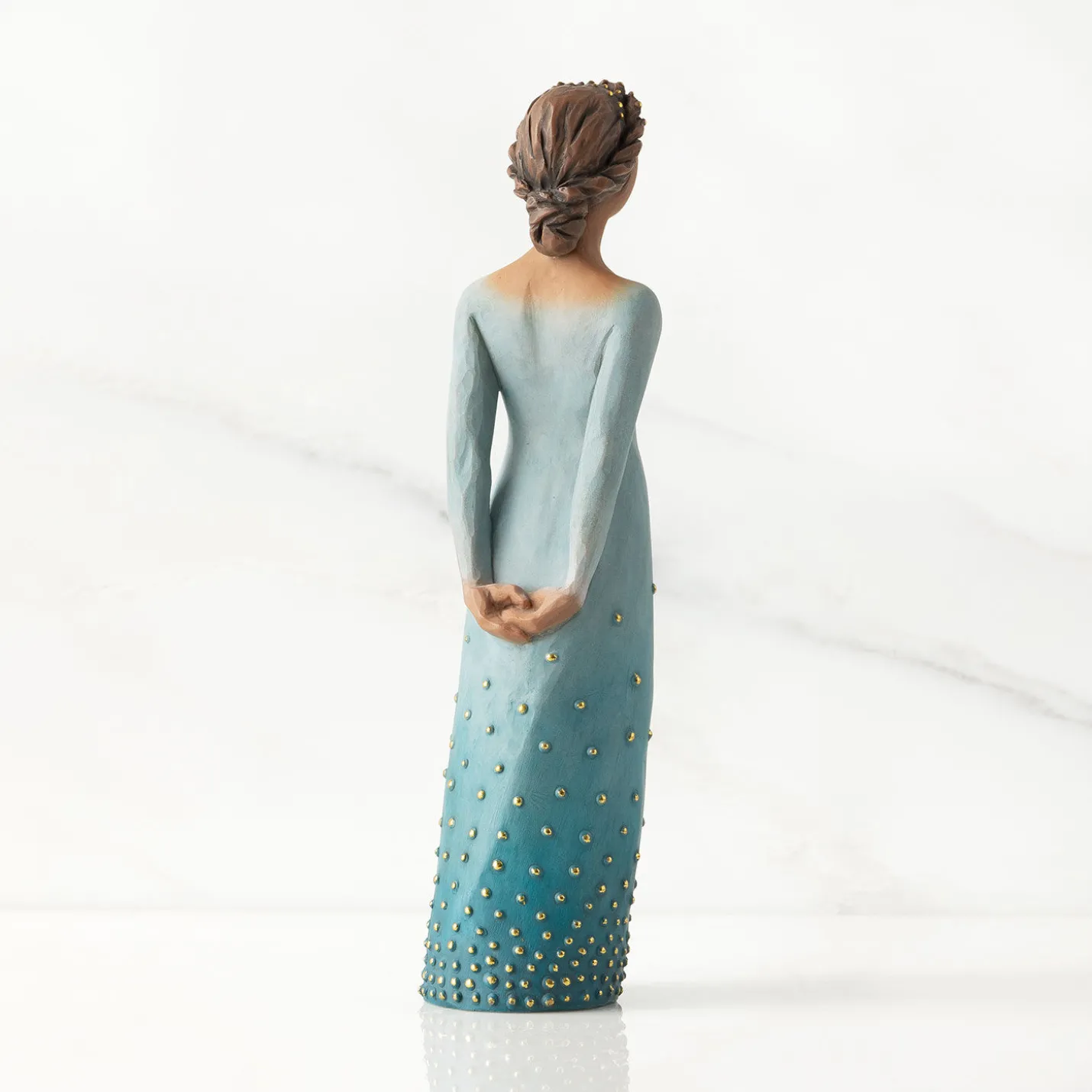 Willow Tree Radiance Woman Figurine—Brown Skin Tone, 7.5"