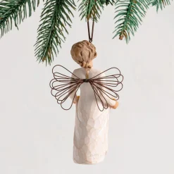 Willow Tree Sunshine Angel Ornament, 4" H