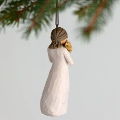 Willow Tree Warm Embrace Ornament, 4"