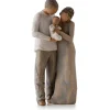 Willow Tree® We Are Three New Family Baby Figurine