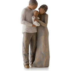 Willow Tree® We Are Three New Family Baby Figurine