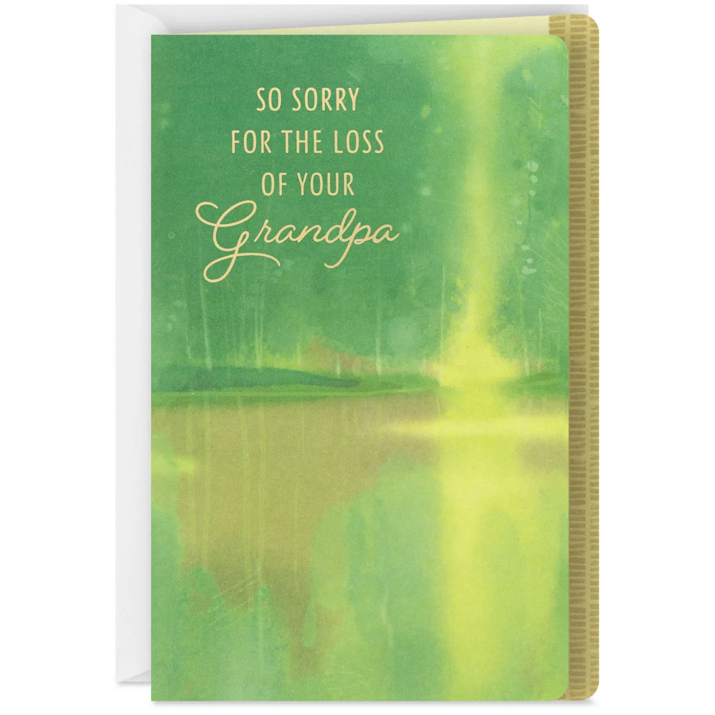 Wisdom, Memories and Love Sympathy Card for Loss of Grandpa