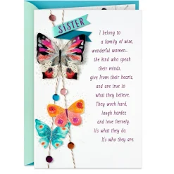 Wise and Wonderful Woman Birthday Card for Sister