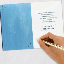 Wish Big Birthday Card for Son