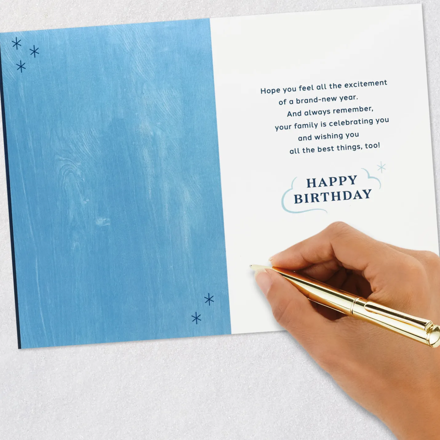 Wish Big Birthday Card for Son