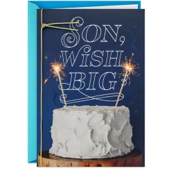 Wish Big Birthday Card for Son