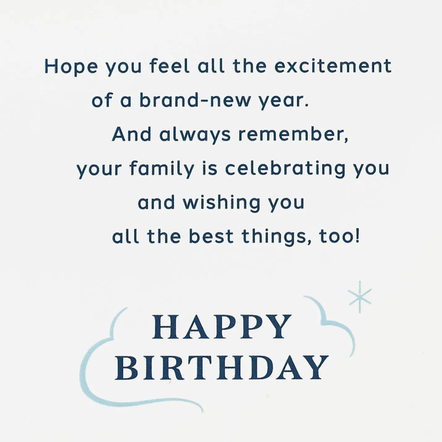 Wish Big Birthday Card for Son