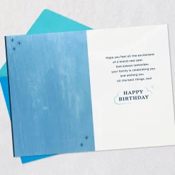 Wish Big Birthday Card for Son