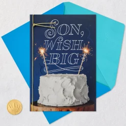 Wish Big Birthday Card for Son