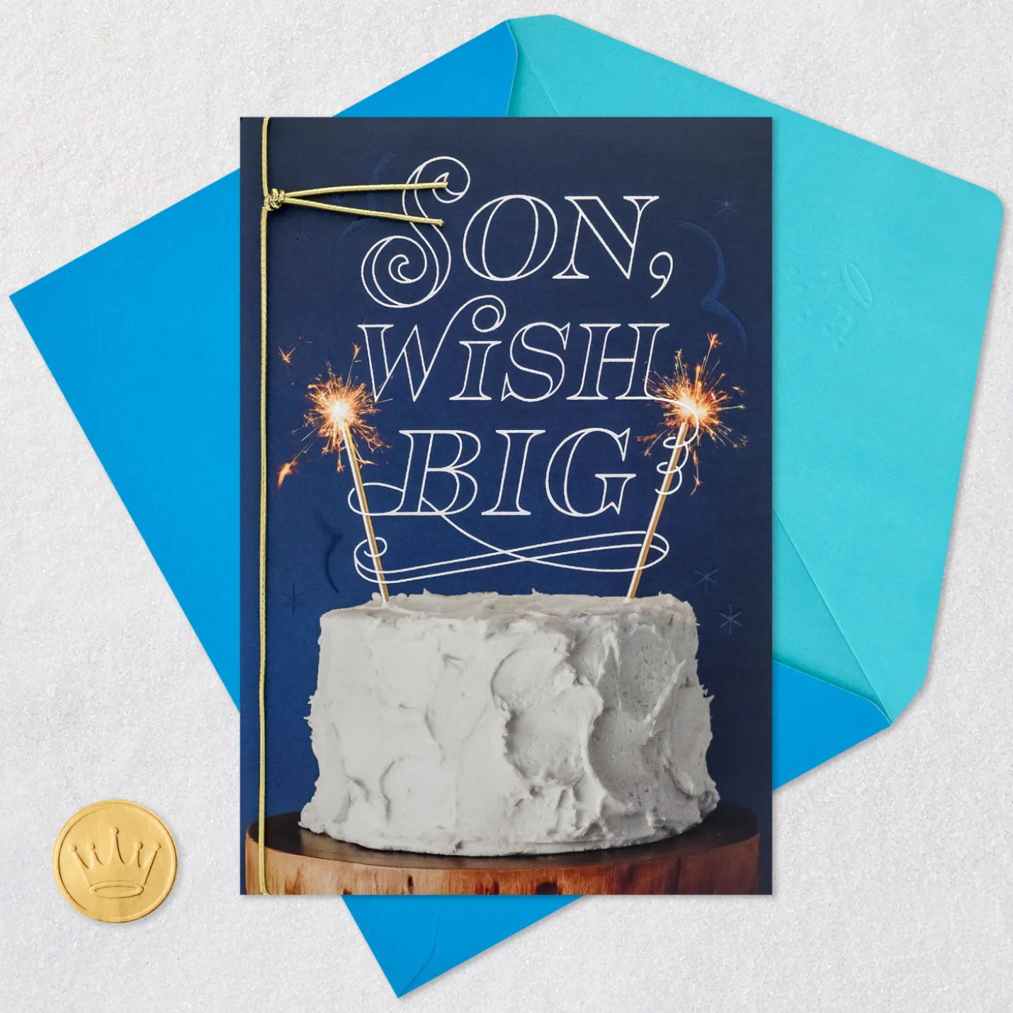 Wish Big Birthday Card for Son