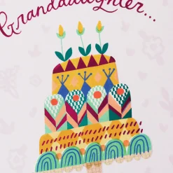 Wish Come True Birthday Card for Granddaughter
