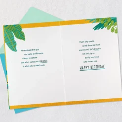 Wished Life's Best Birthday Card for Grandson