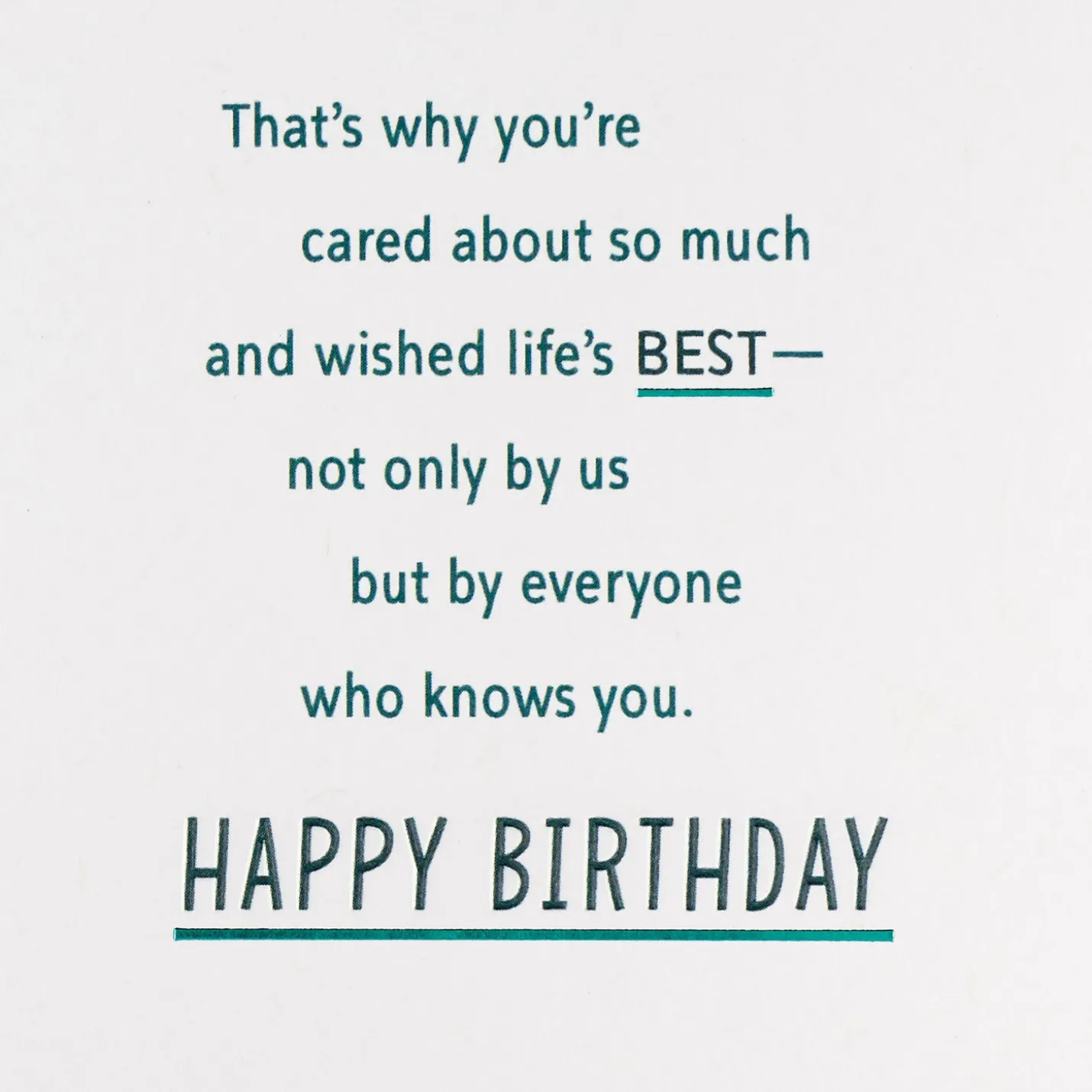 Wished Life's Best Birthday Card for Grandson