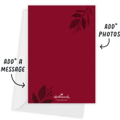 Wishes Flat Holiday Photo Card