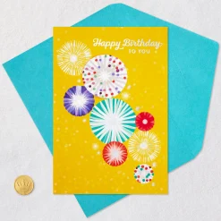 Wishing You a Happy Day and a Wonderful Year Birthday Card