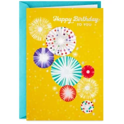 Wishing You a Happy Day and a Wonderful Year Birthday Card