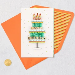 Wishing You a Wonderful Year Birthday Card