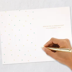 Wishing You a Wonderful Year Birthday Card