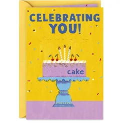Wishing You All the Best Braille Birthday Card