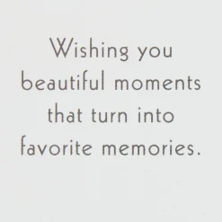 Wishing You Beautiful Moments 3D Pop-Up Birthday Card