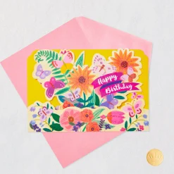 Wishing You Beautiful Moments 3D Pop-Up Birthday Card