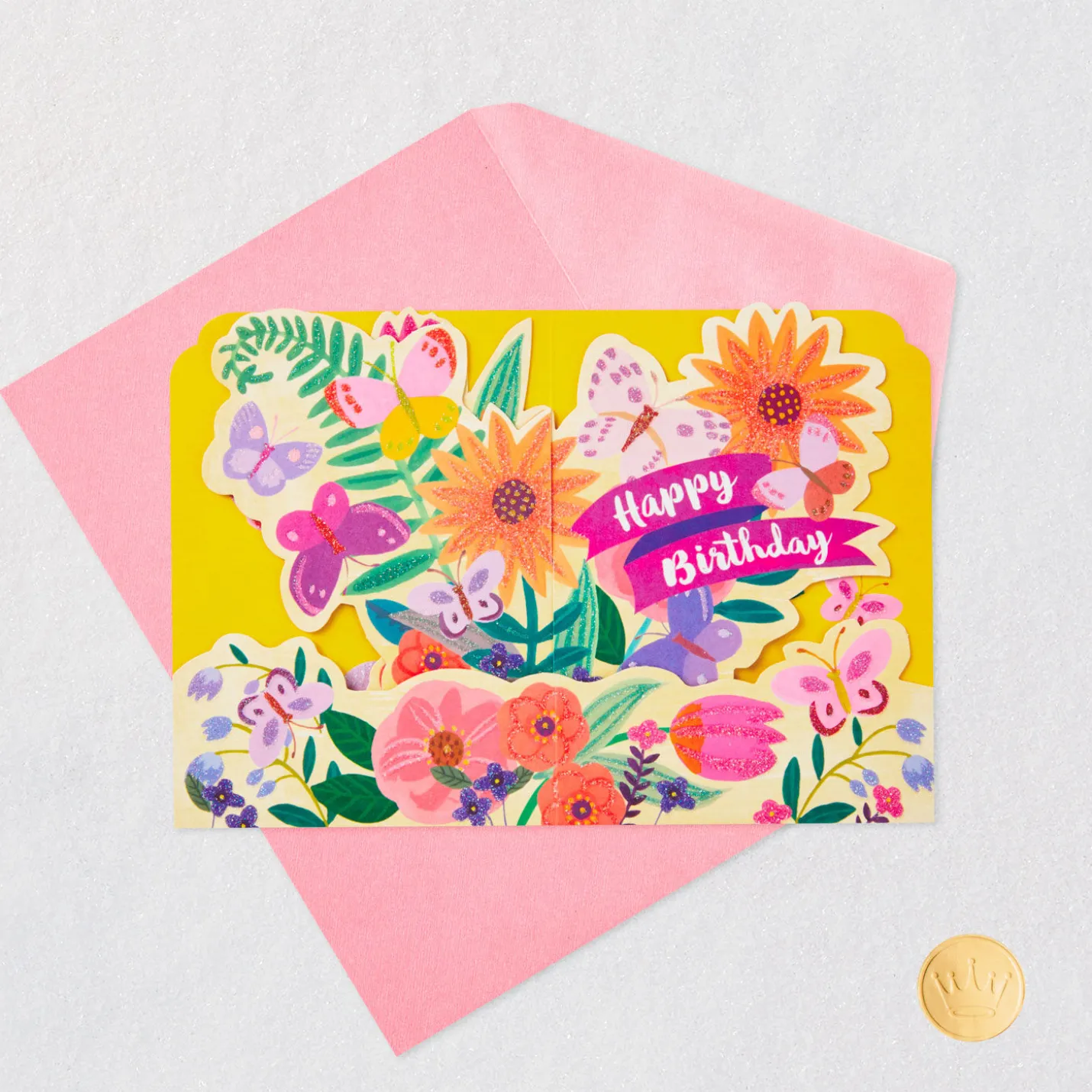 Wishing You Beautiful Moments 3D Pop-Up Birthday Card