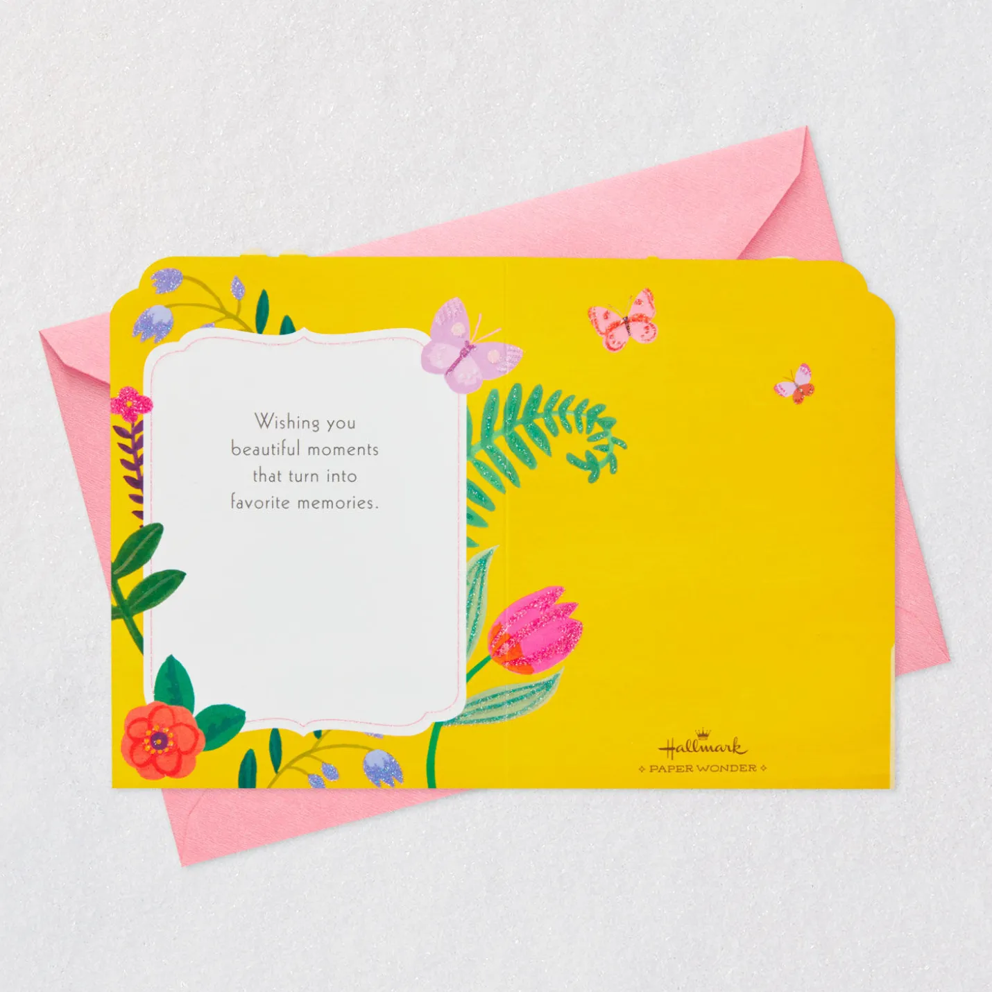 Wishing You Beautiful Moments 3D Pop-Up Birthday Card
