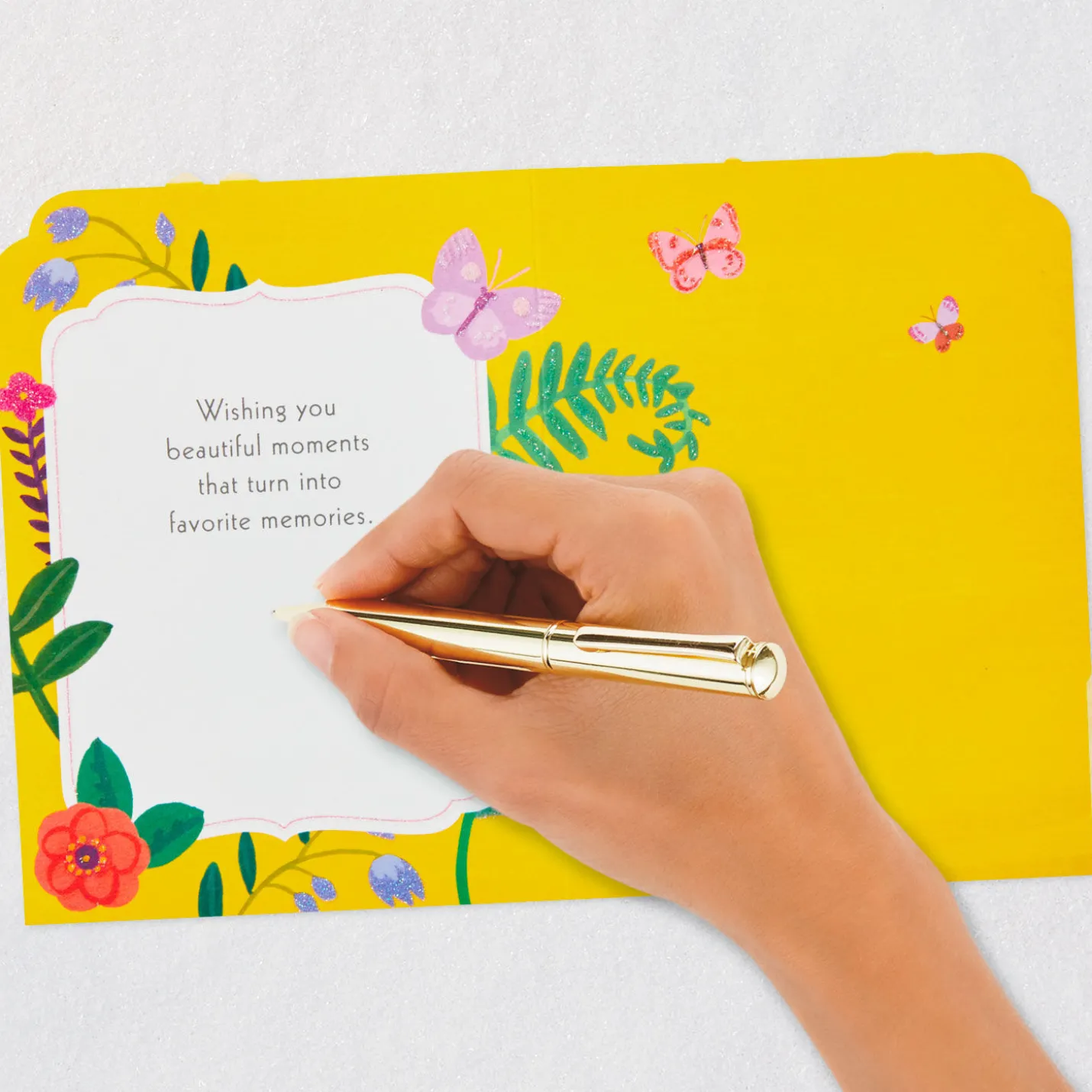 Wishing You Beautiful Moments 3D Pop-Up Birthday Card